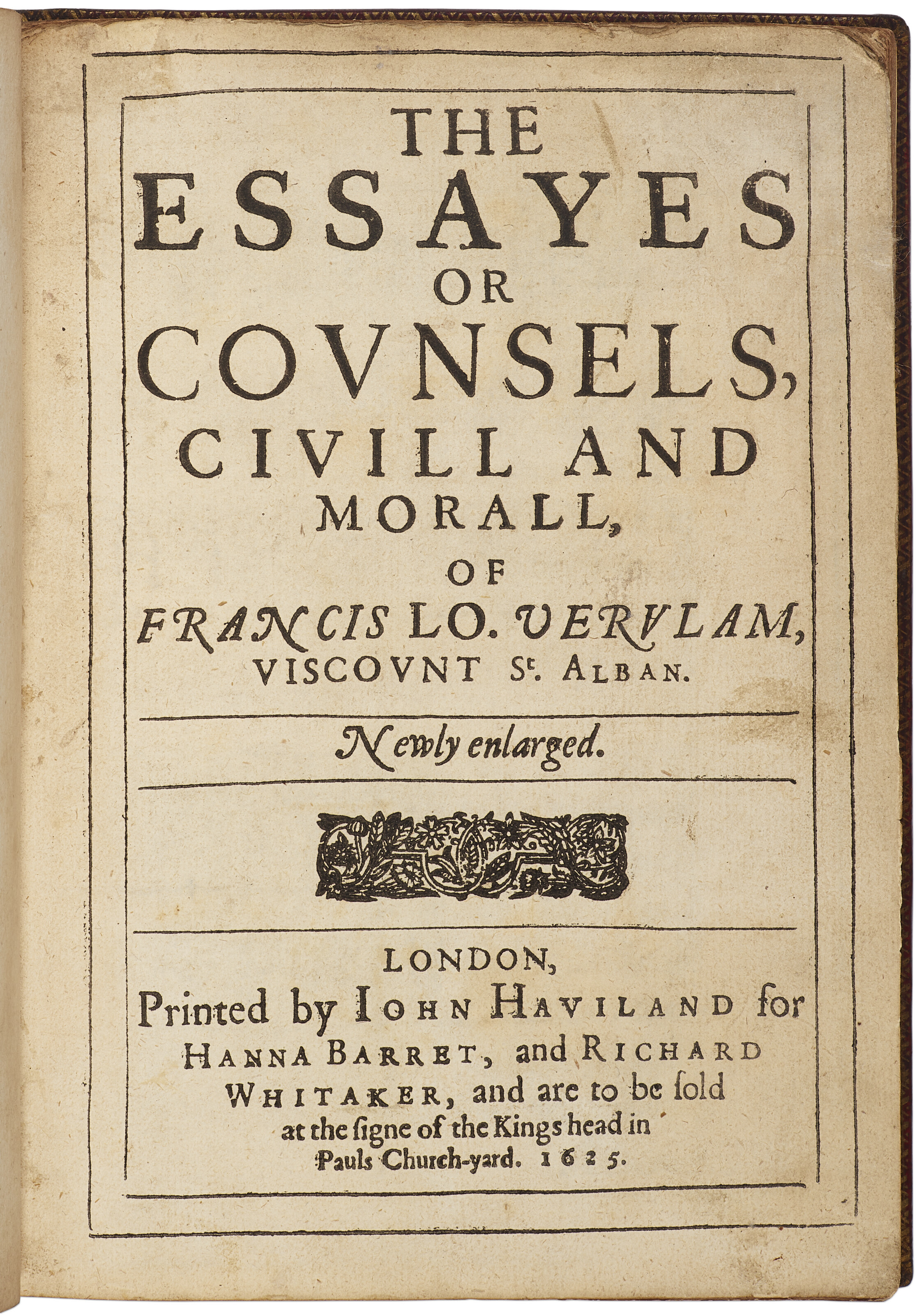 Essays, Bacon