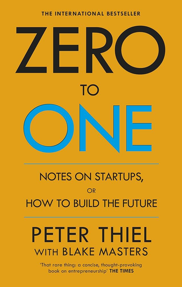 Zero to One, Thiel